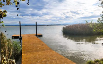 Na Jeziorze Goczałkowickim powstały cztery pomosty pływające